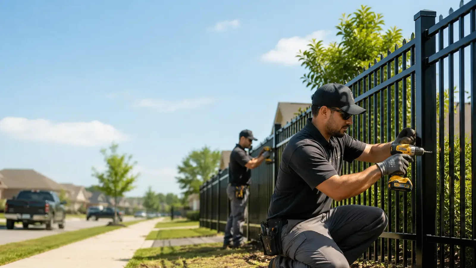 Metal Fence Installation in Devol, OK